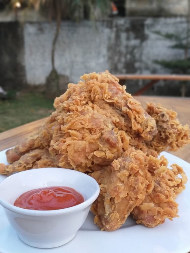 Hasil ayam crispy usaha franchise fried chicken Ayam Super