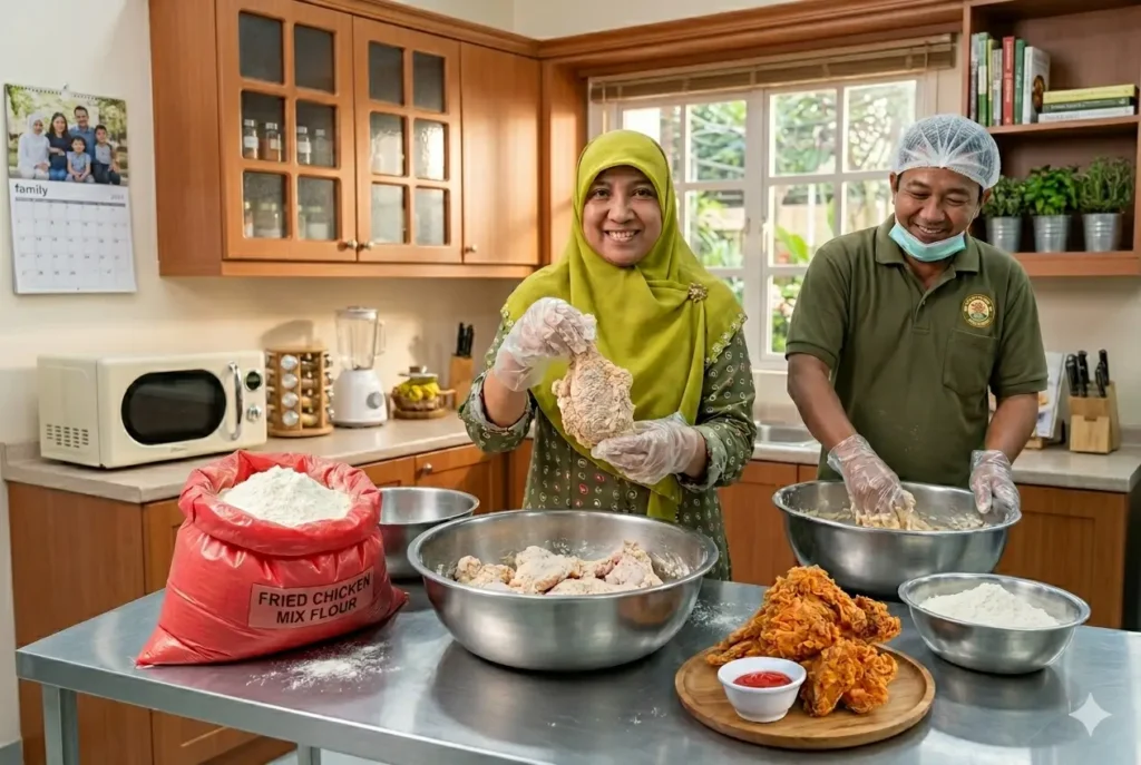 Cara Membuat Ayam Crispy Renyah Tahan Lama ala Rumahan