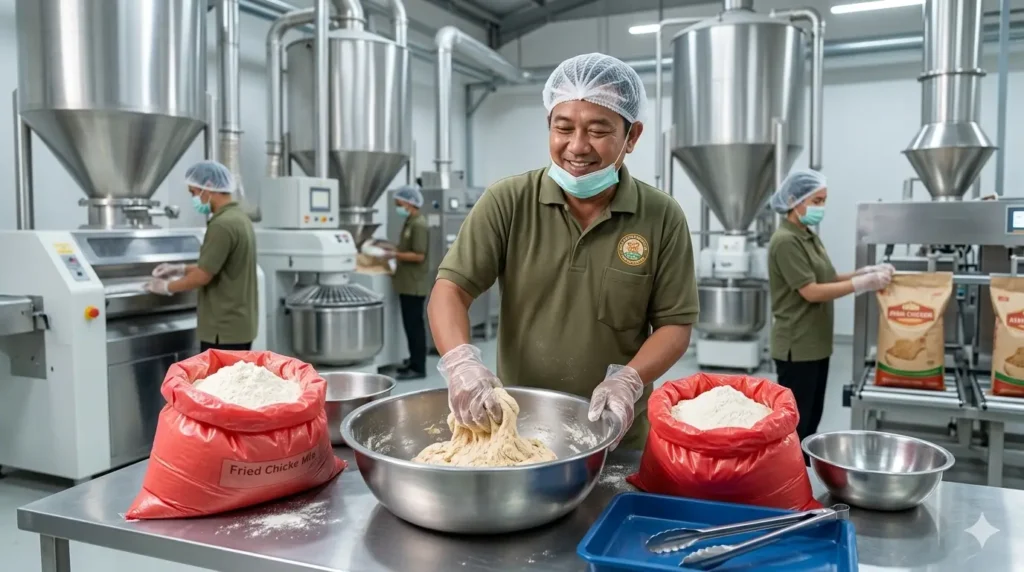 Tepung Fried Chicken Terbaik untuk Jualan Ayam Crispy