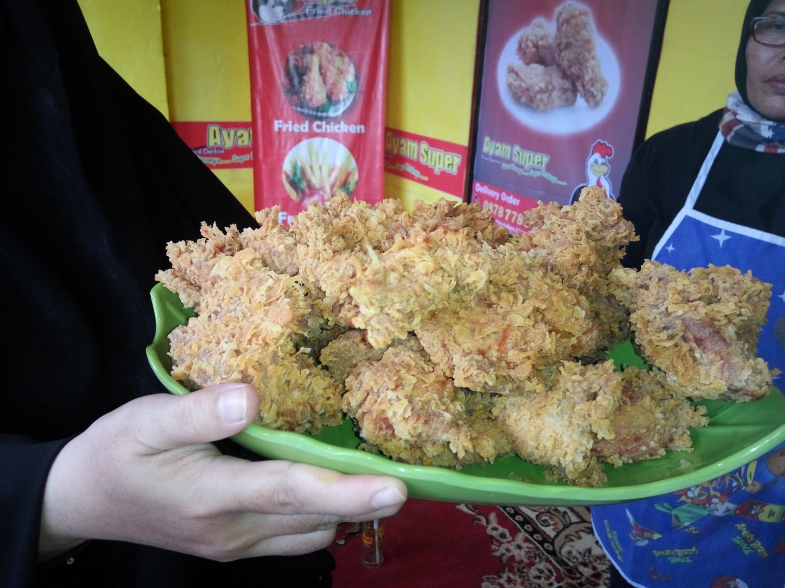 Ayam crispy renyah hasil tepung ayam crispy Tepung Super