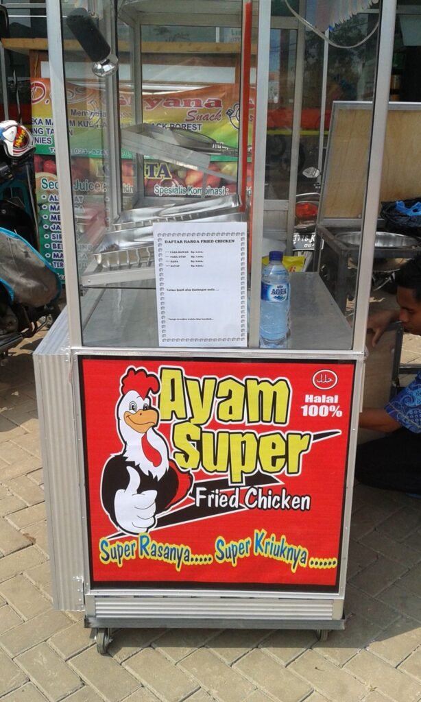 Mitra yang mengembangkan bisnis fried chicken
